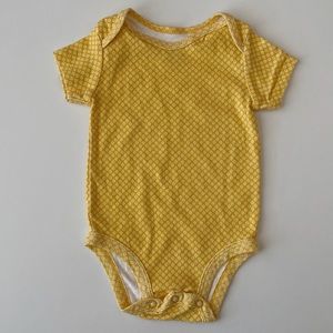 Gold Printed Bodysuit